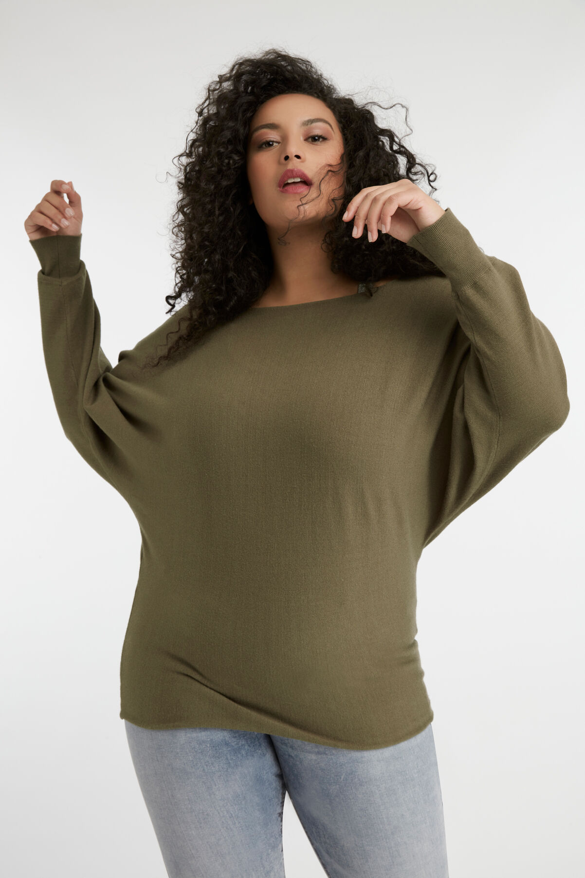 Jersey con manga tipo murci&eacute;lago image number 3