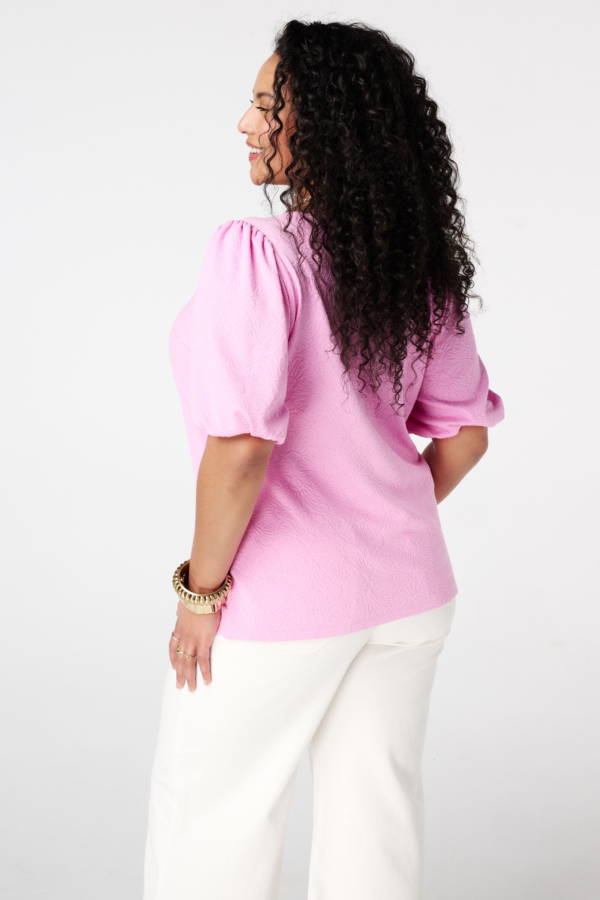 Top con estampado floral image number 3