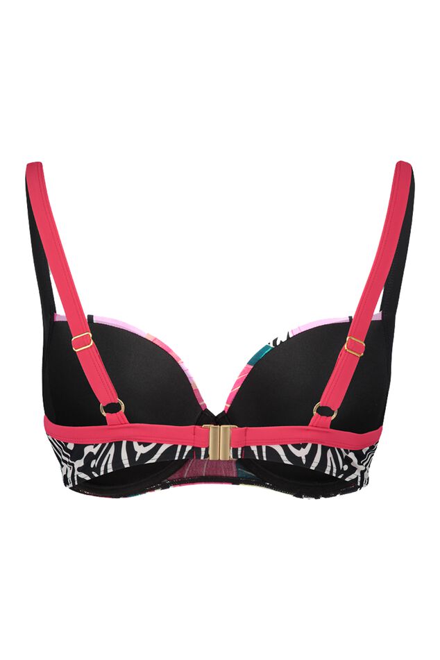 Sapph top de bikini con aros y estampado floral - Mamia image number 1