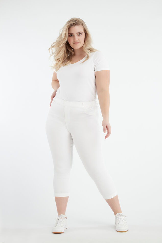 Treggings ajustados 7/8 POPPY image number 0