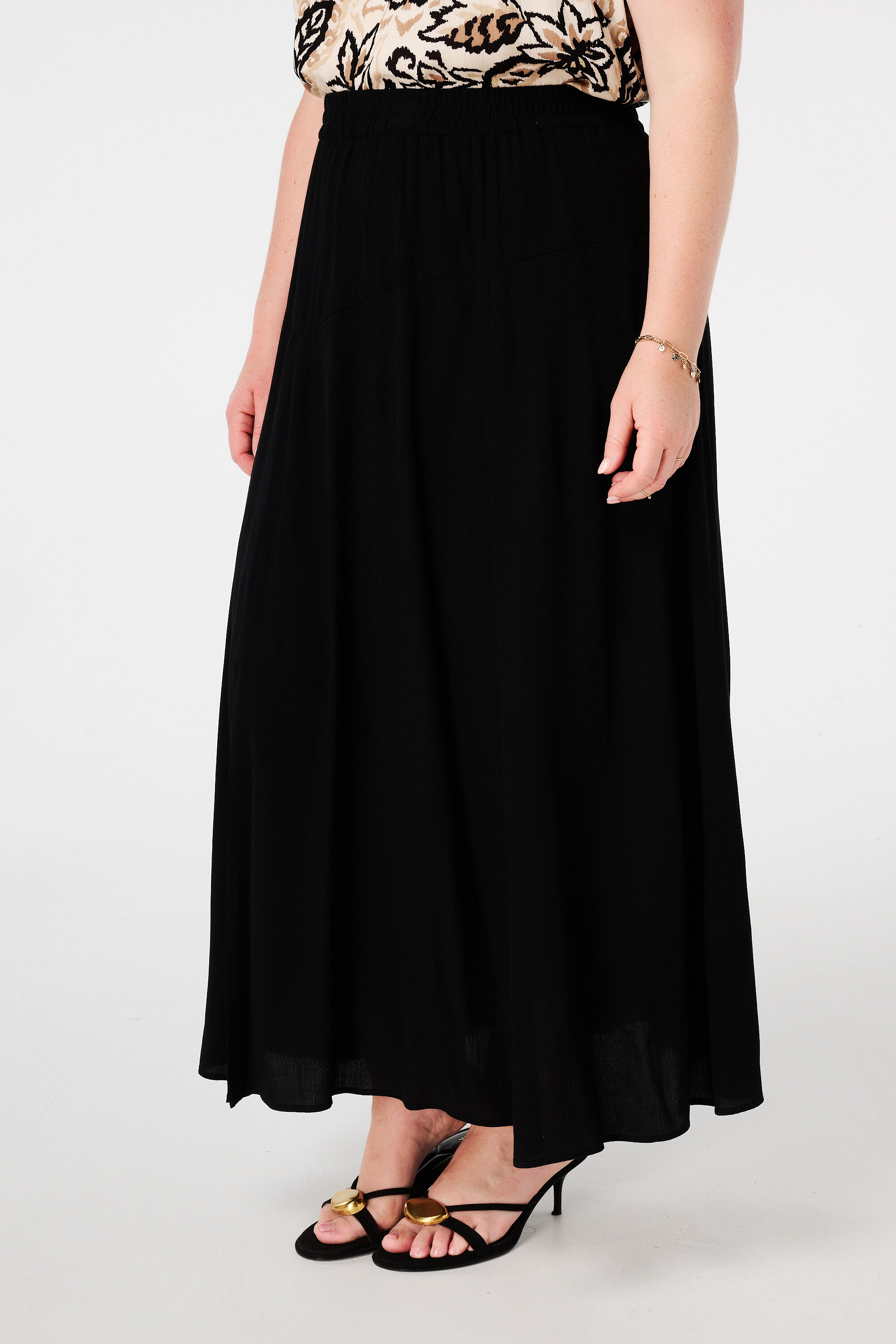 Falda con cintura el&aacute;stica  image number 5