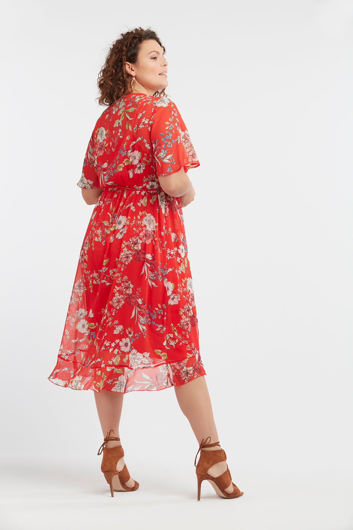 Vestido de estampado floral image number 5