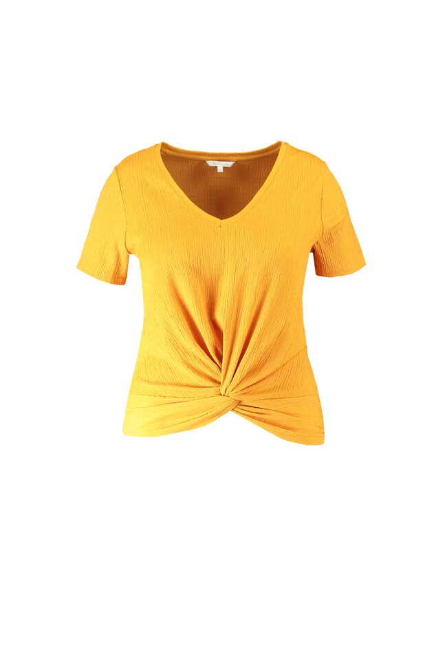 Camiseta con detalle anudado image number 1