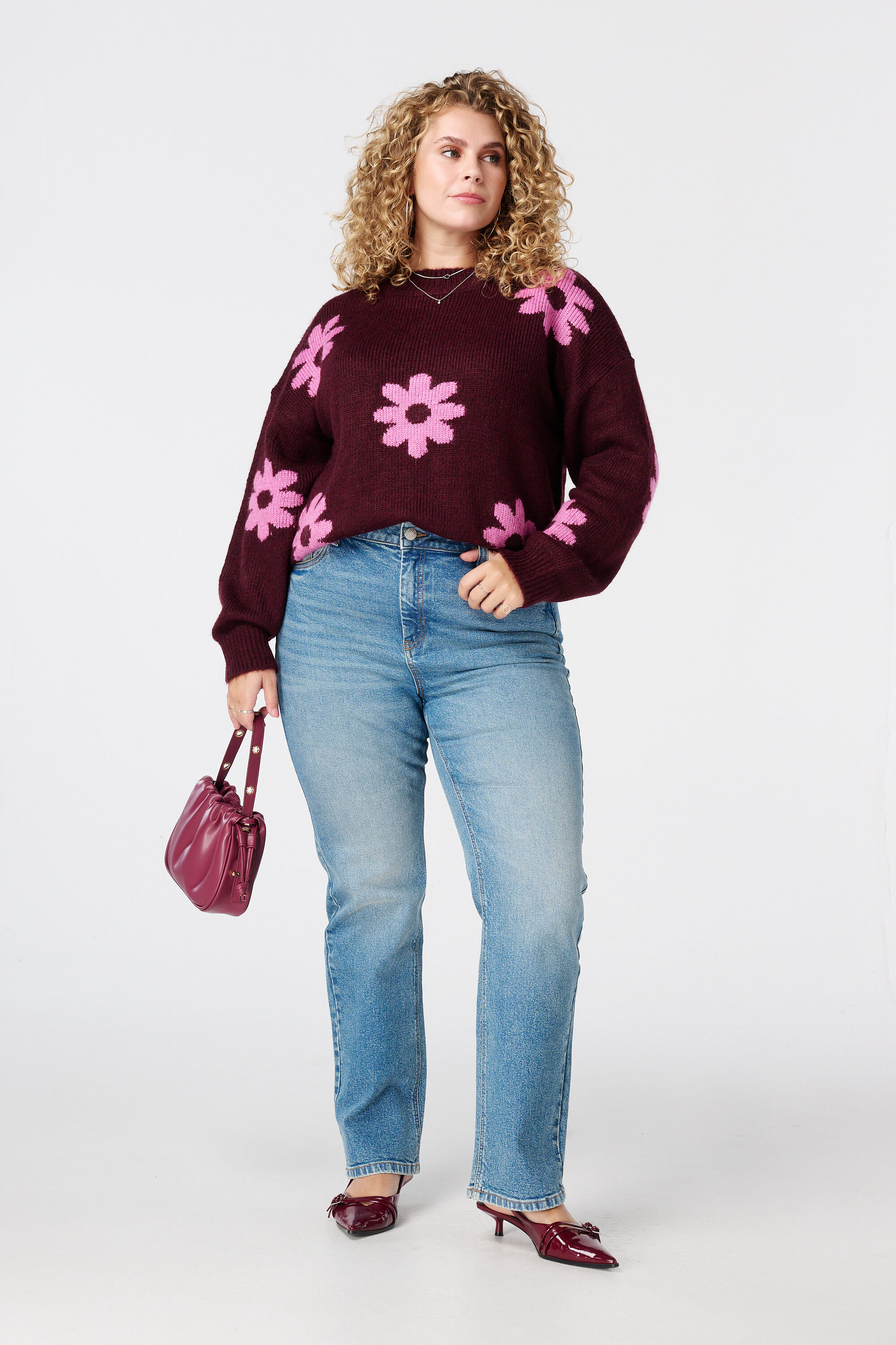 Jersey con estampado floral image number 5