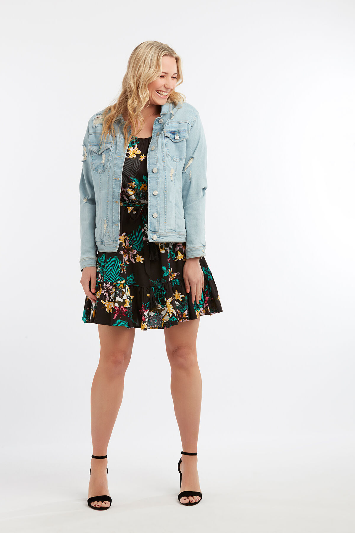 Vestido de estampado floral image number 5