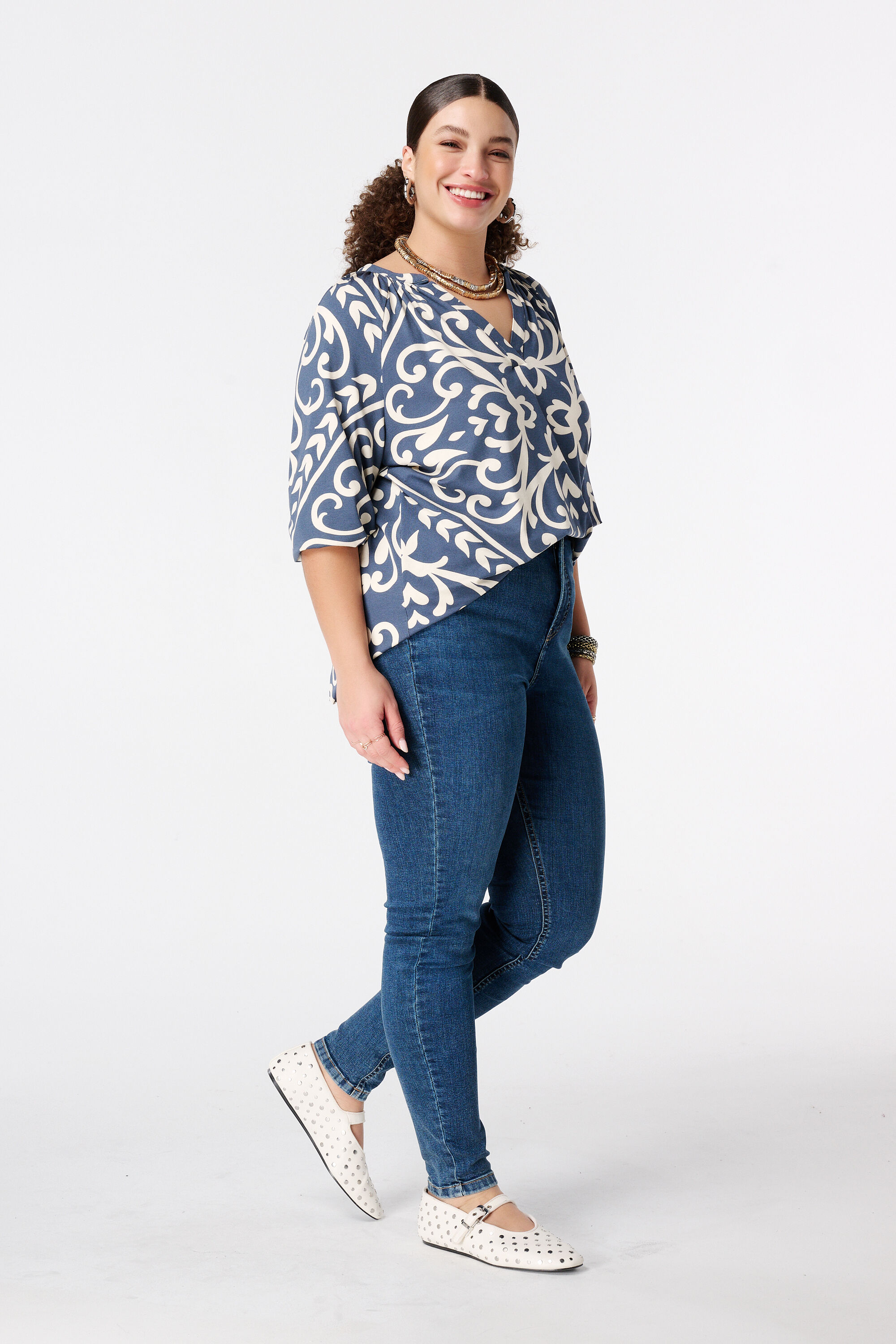 Top con estampado image number 5