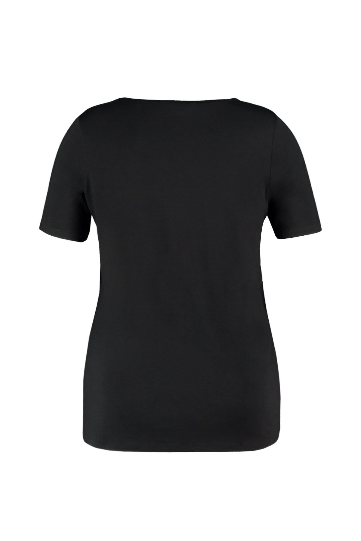 Camiseta con cuello en V image number 2