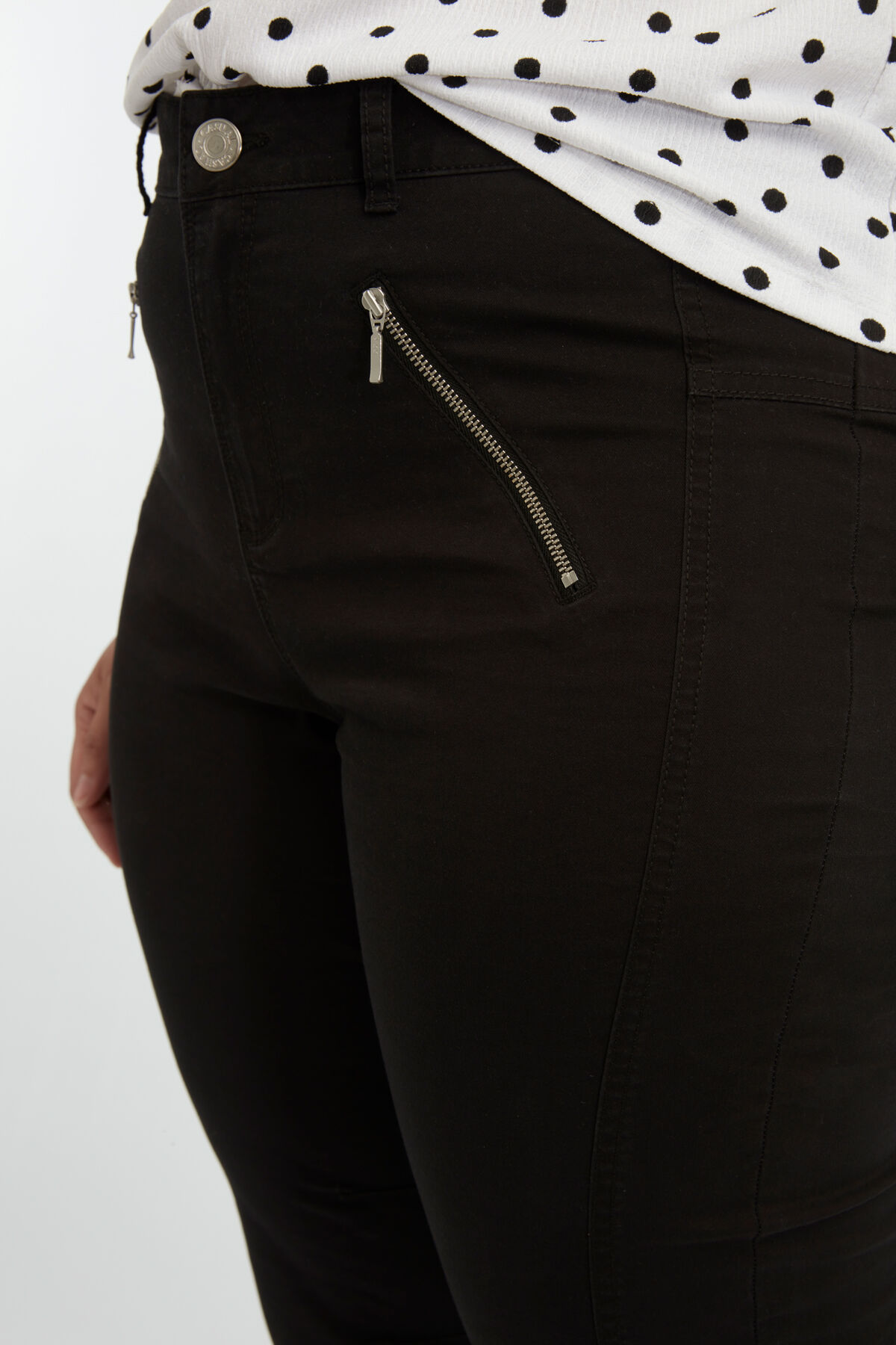 Pantalones pirata de algod&oacute;n image number 5