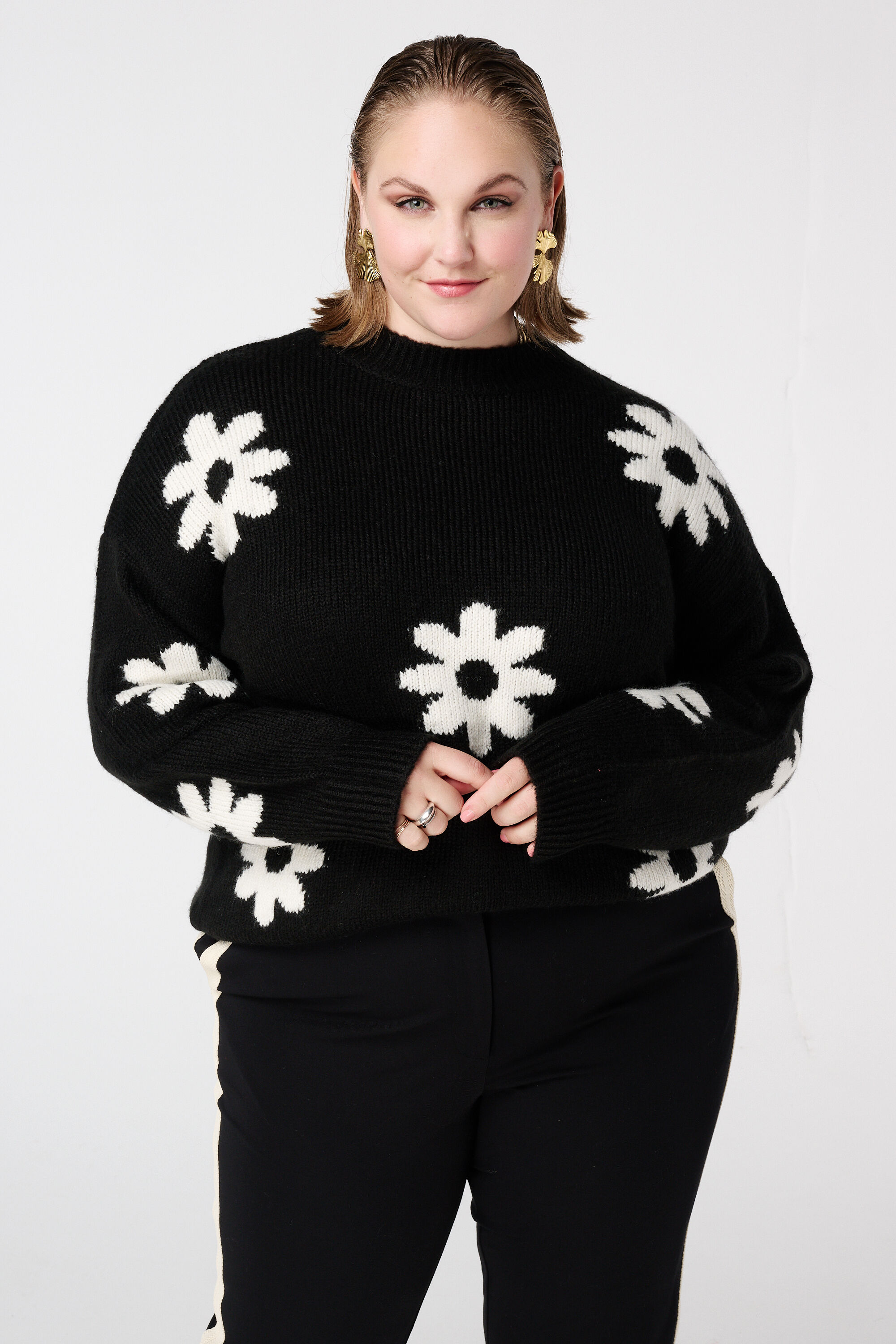 Jersey con estampado floral