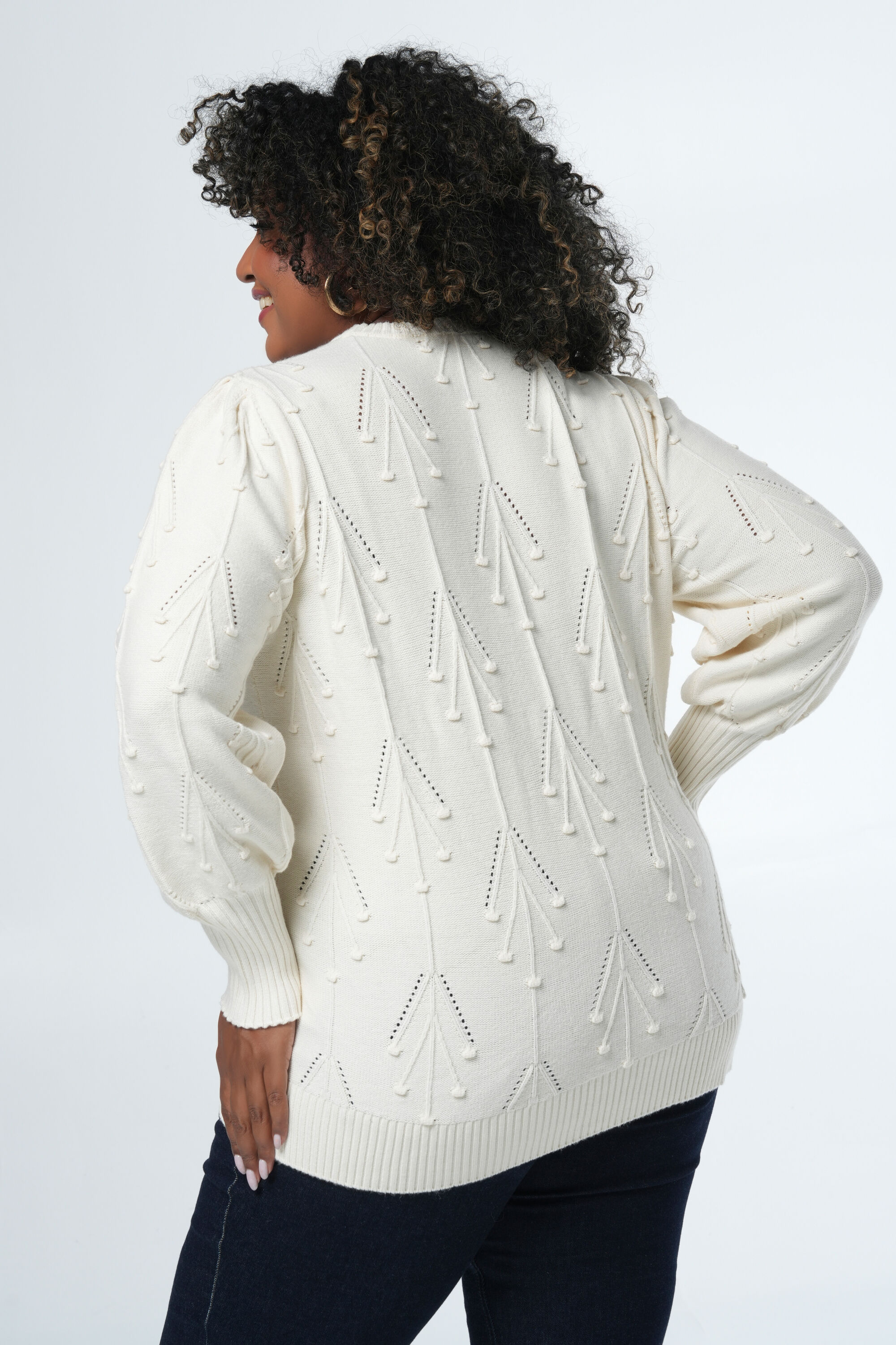 Su&eacute;ter con estructura calada image number 3