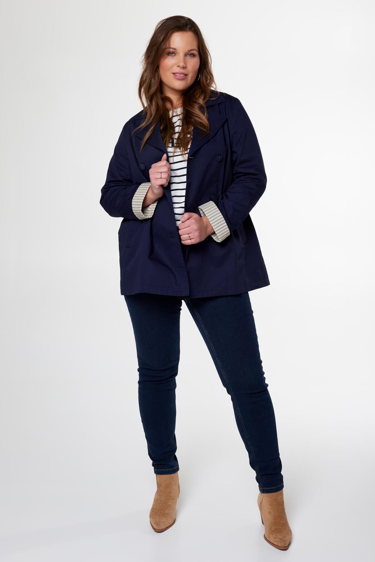 Gabardina de largo medio image number 5