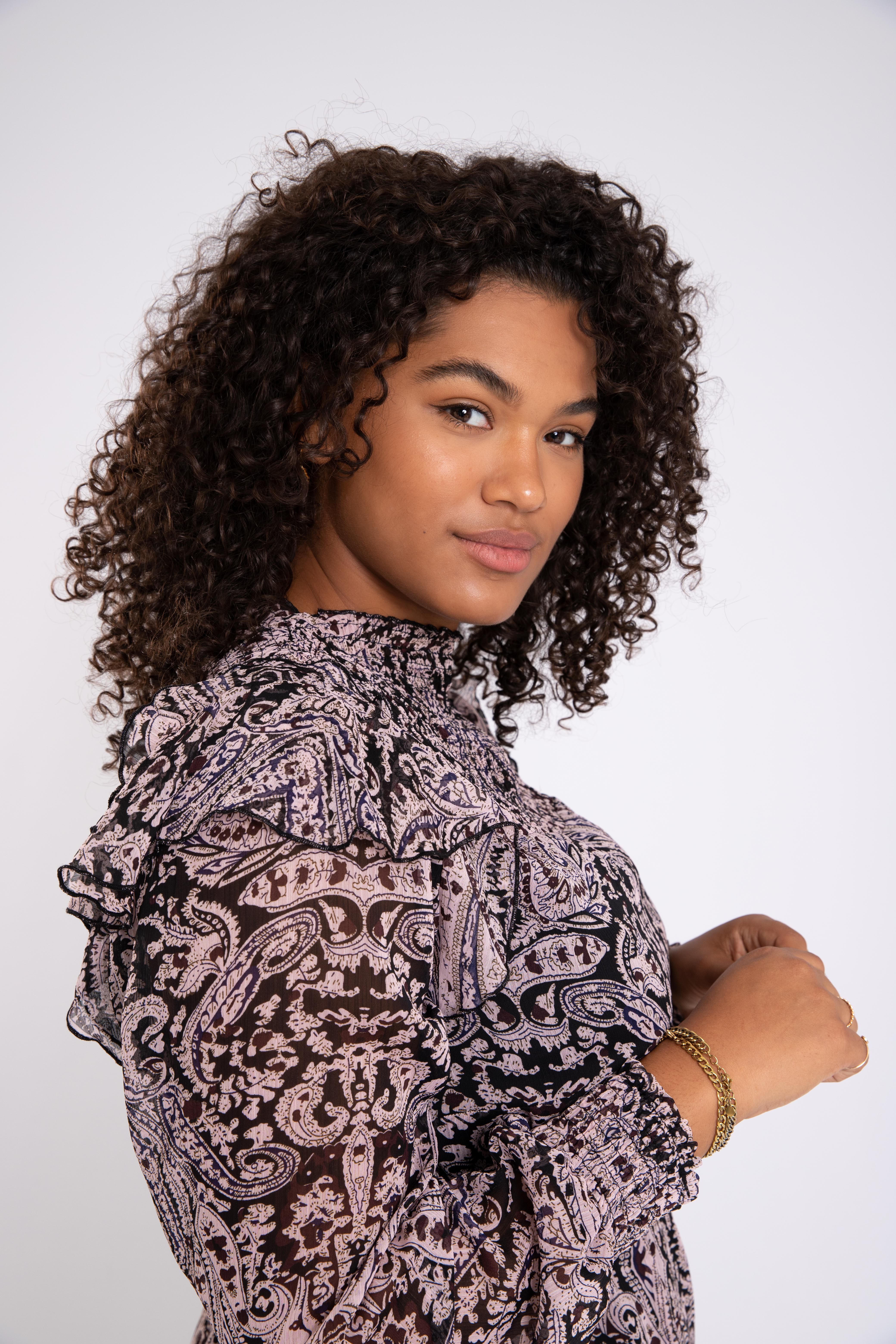 Vestido con frunce image number 6