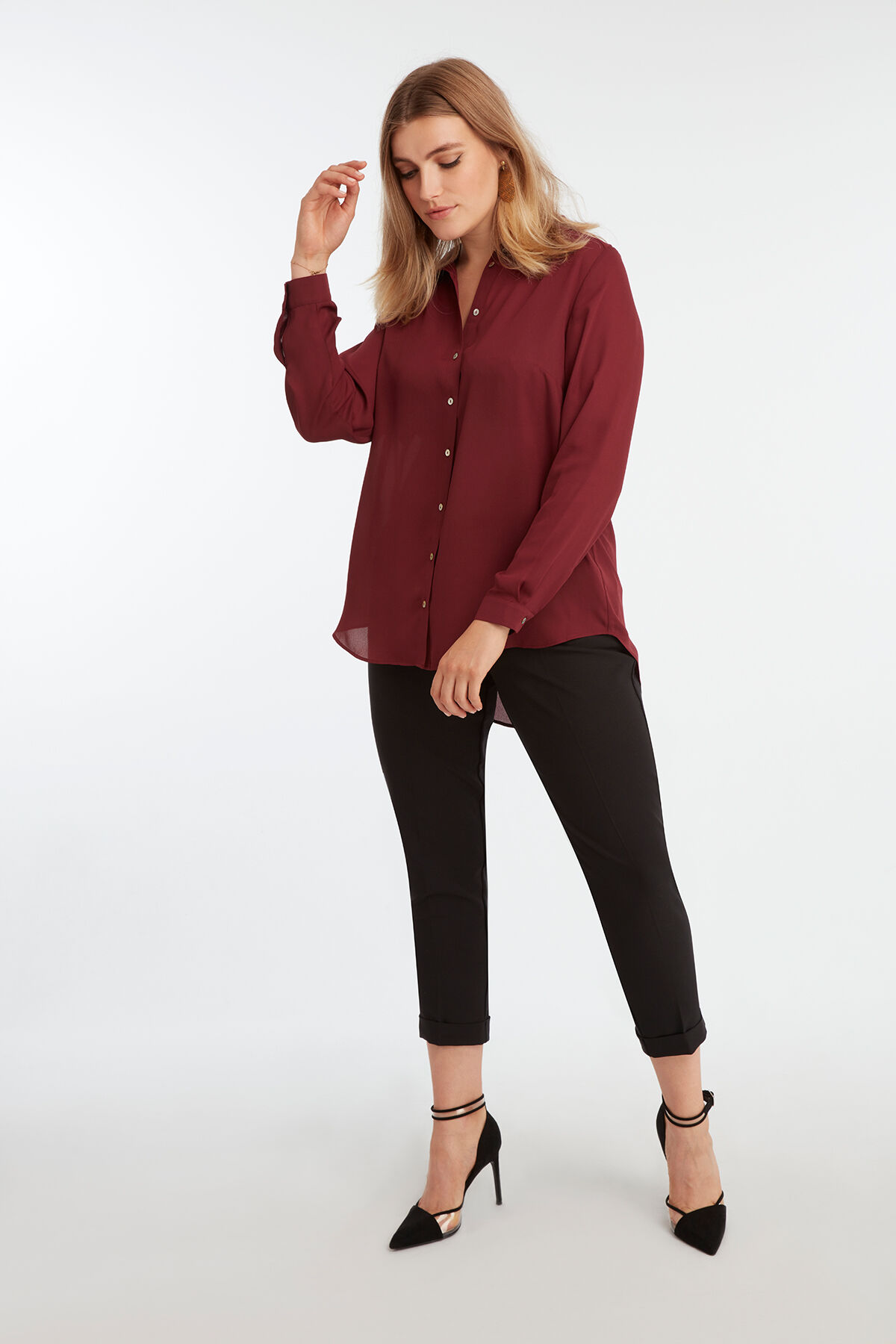 Blusa lisa image number 5