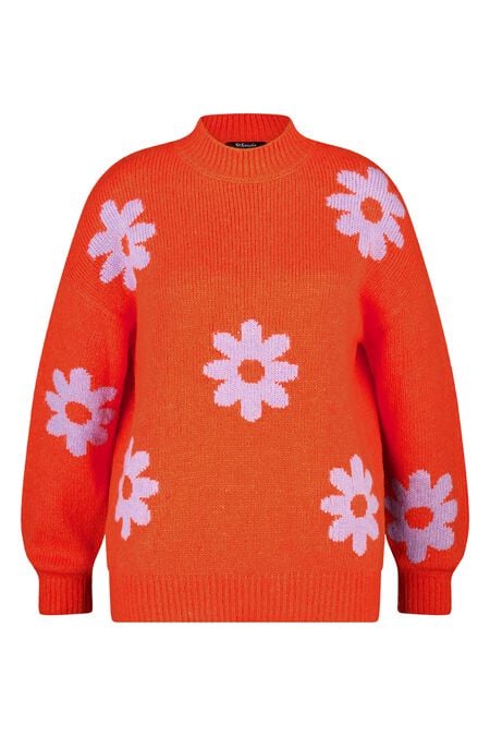 Jersey con estampado floral Jersey con estampado floral