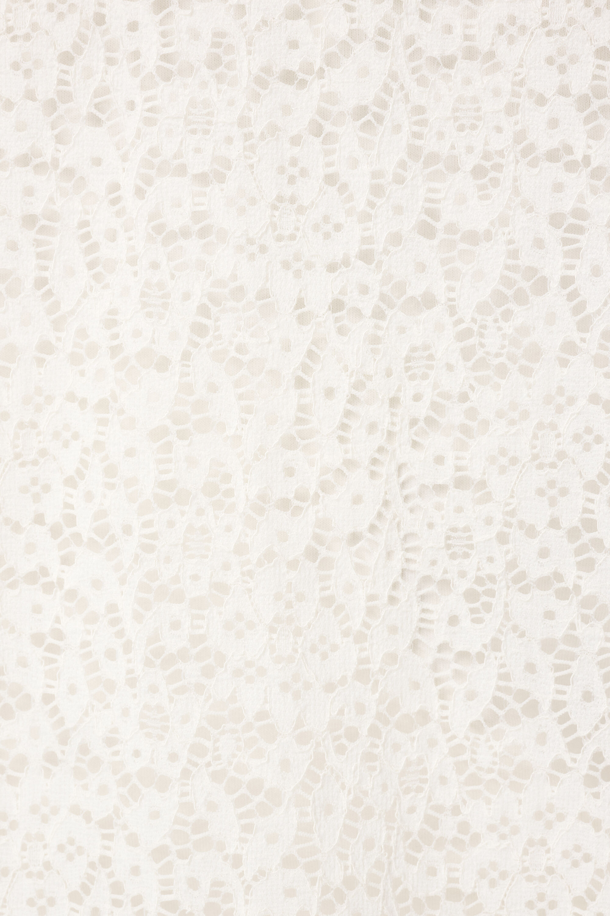 Top de encaje con mangas trompeta image number 6