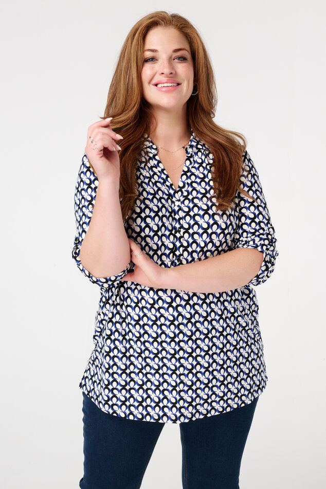 Top de jersey con estampado image number 0