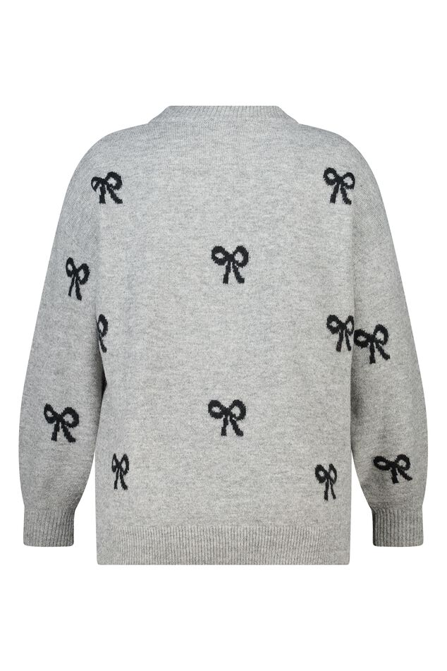 Jersey con estampado de lazos image number 2