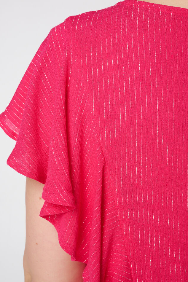 Vestido de corte holgado con cintura elástica  image number 4