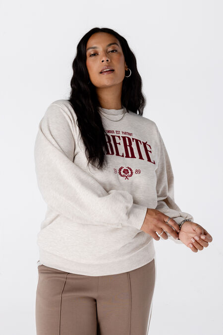 Suéter con estampado Suéter con estampado