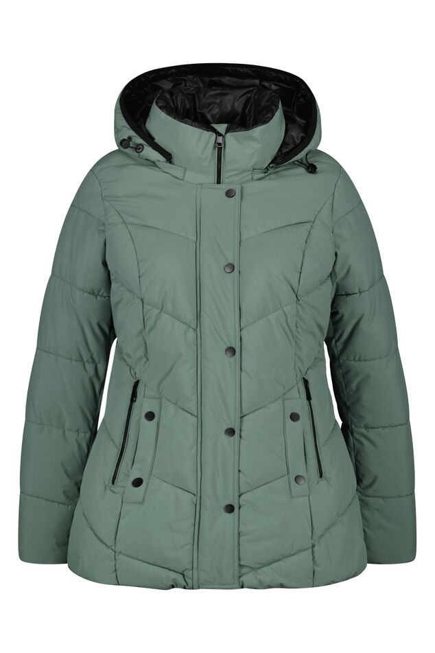 Chaqueta acolchada con capucha  image number 2