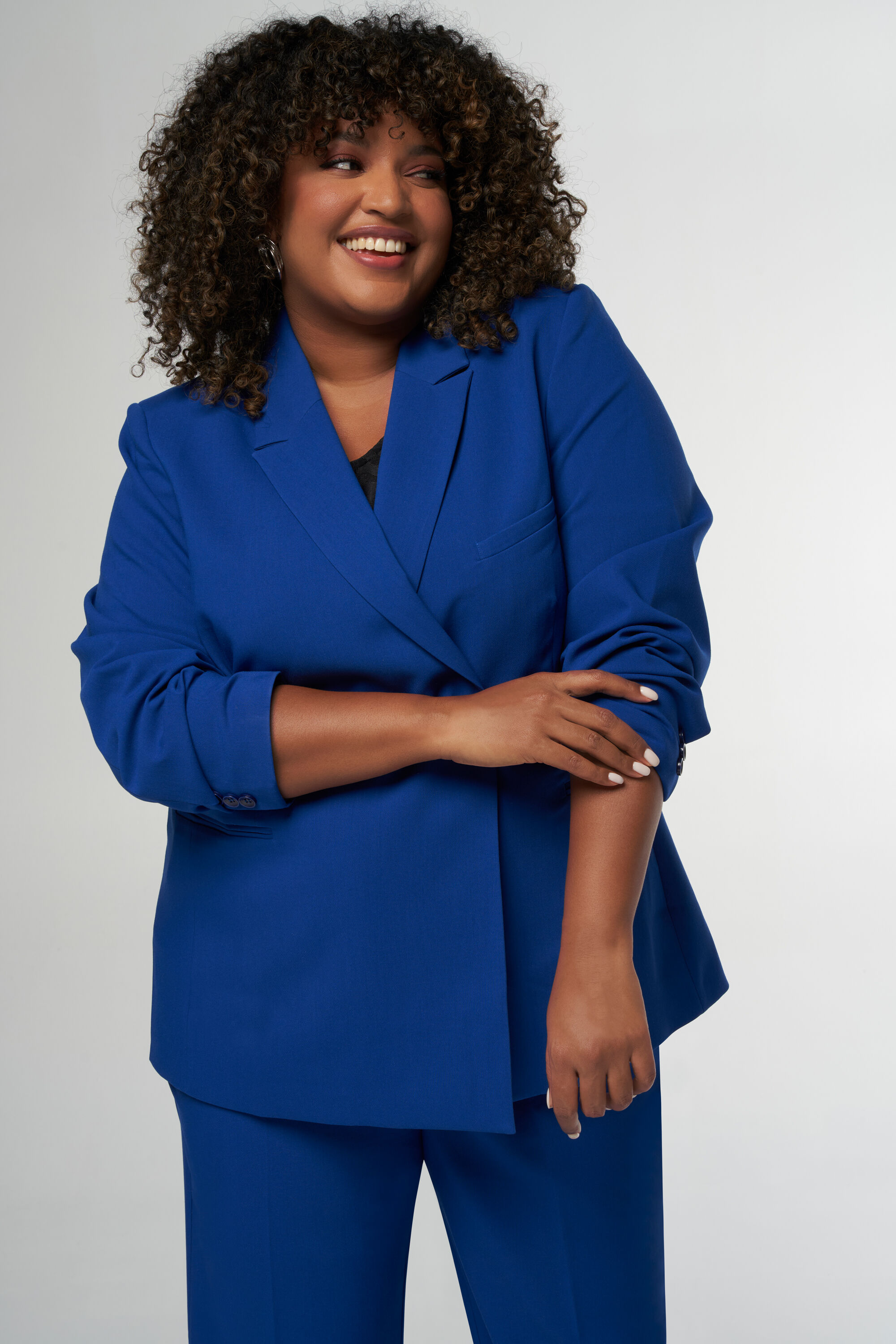 Blazer con cierre con botones image number 6