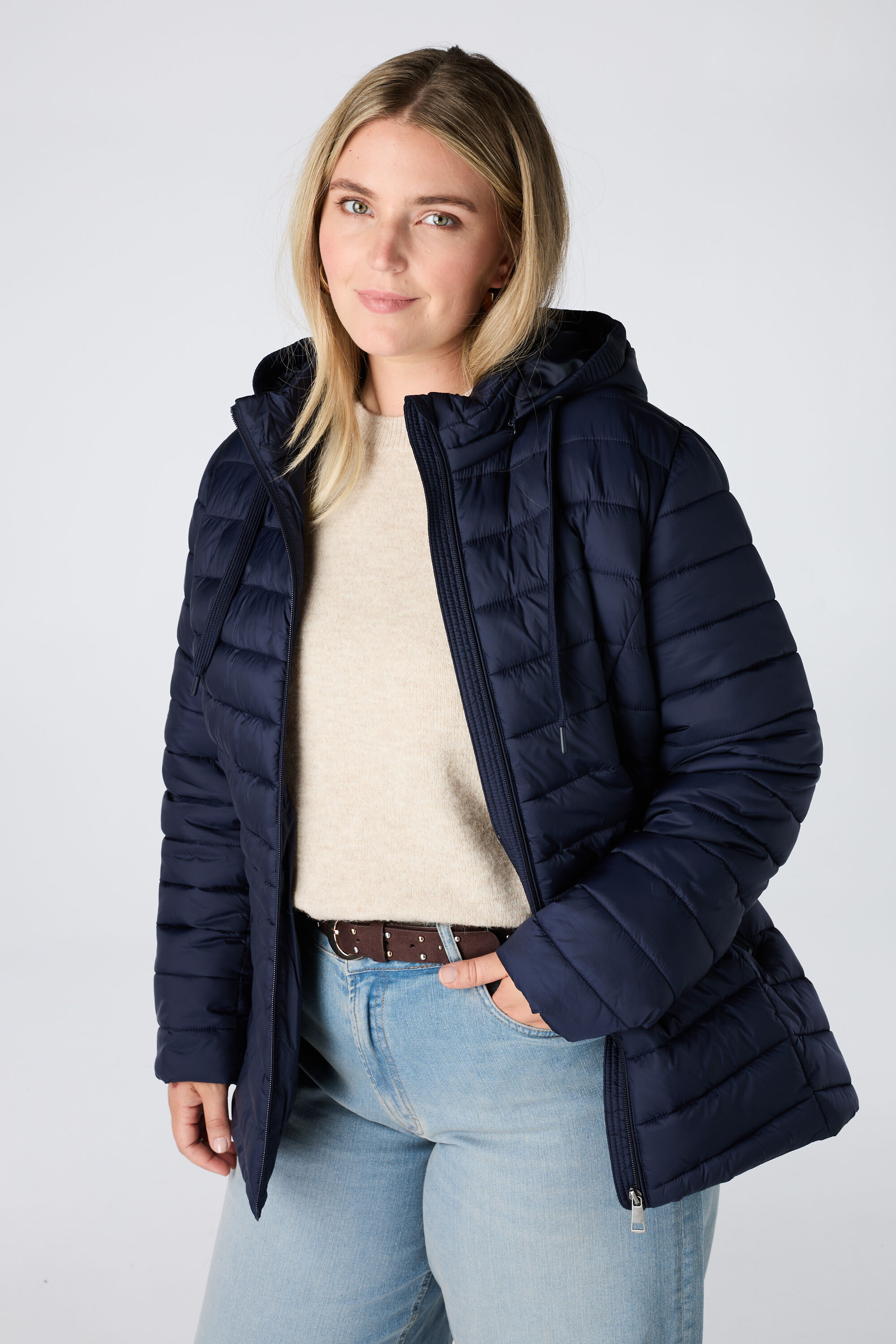 Chaqueta ligeramente acolchada