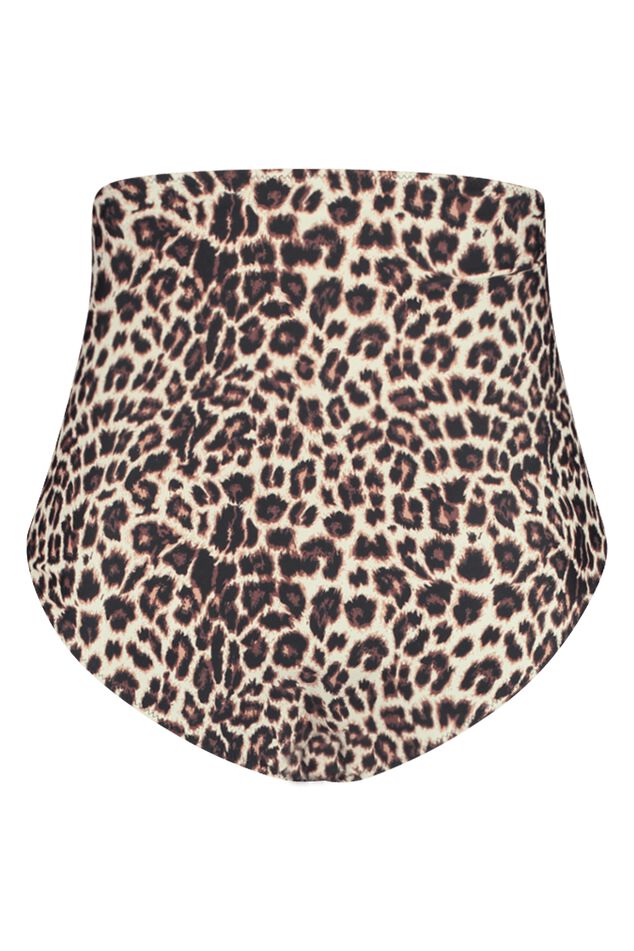 Braguita de bikini de talle alto con estampado image number 2
