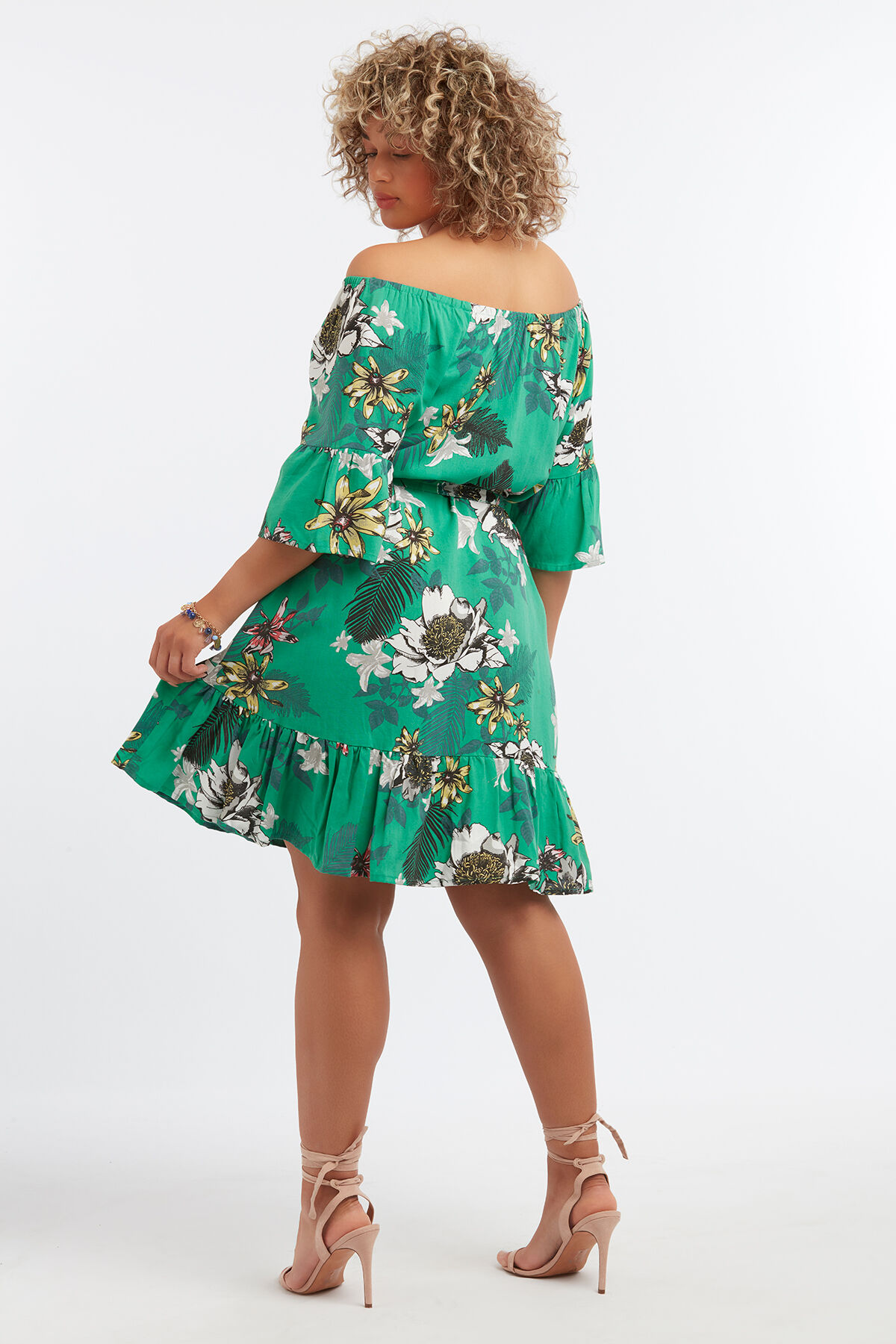 Vestido de estampado floral image number 5