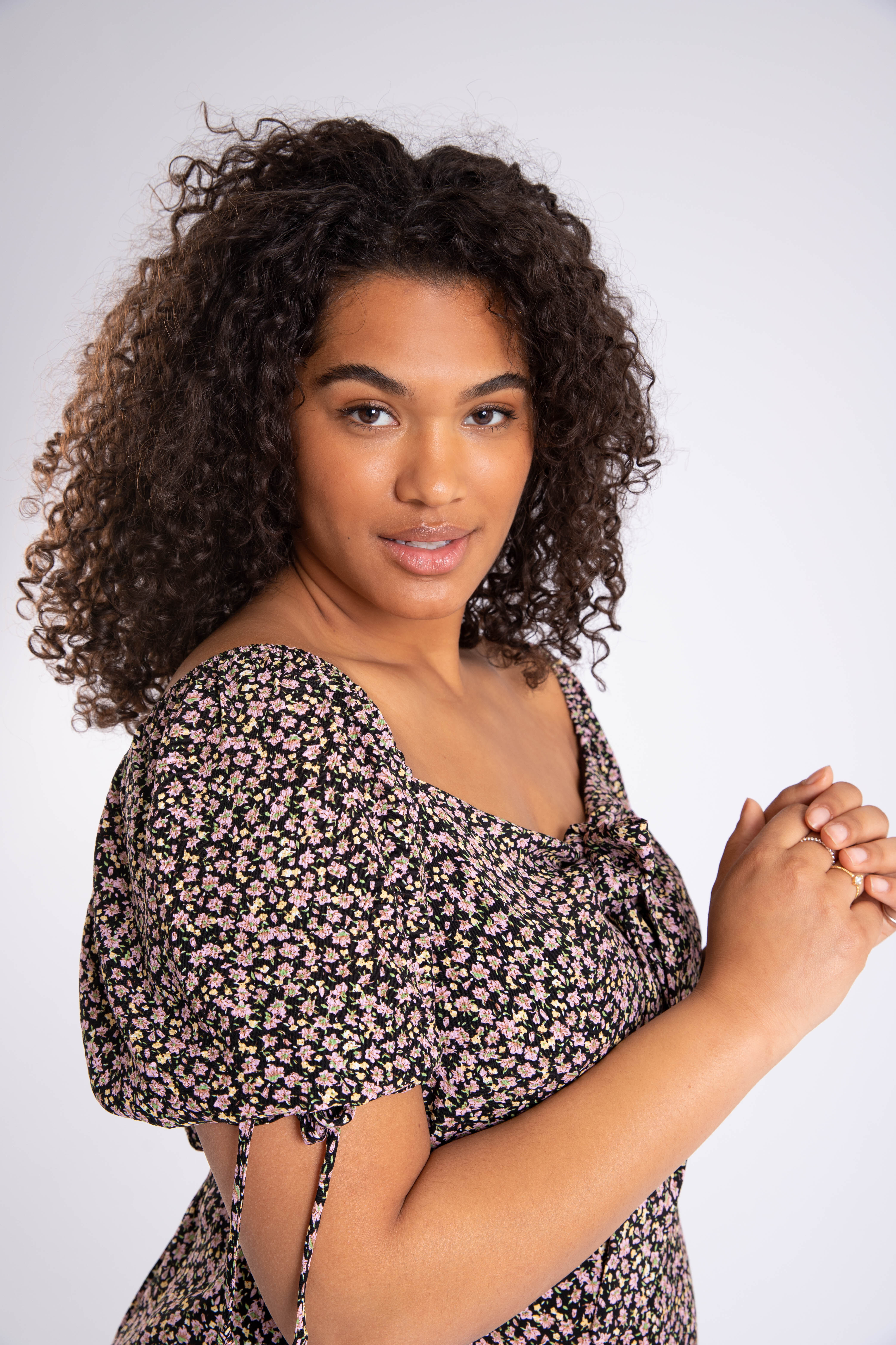 Vestido con estampado  image number 6