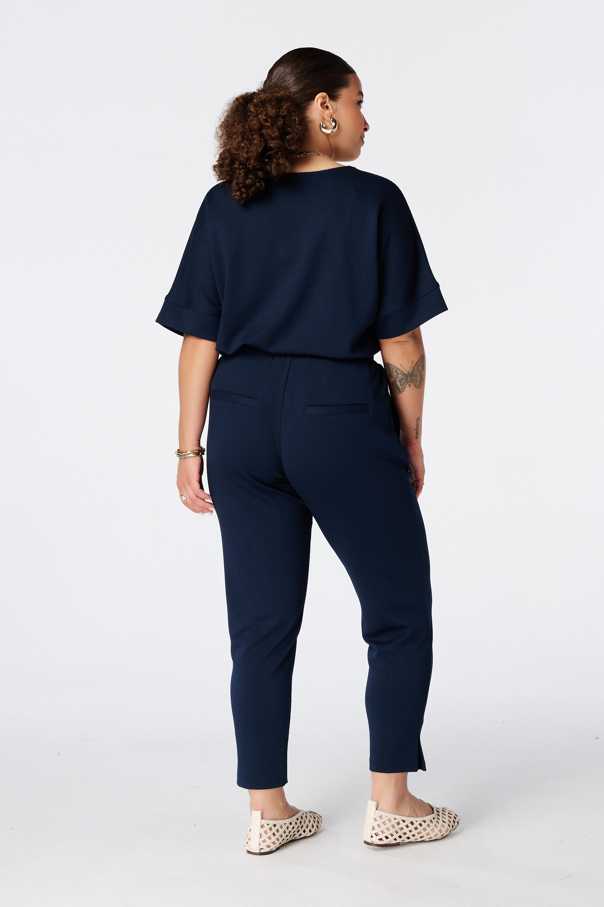 Pantalones con cord&oacute;n ajustable image number 3