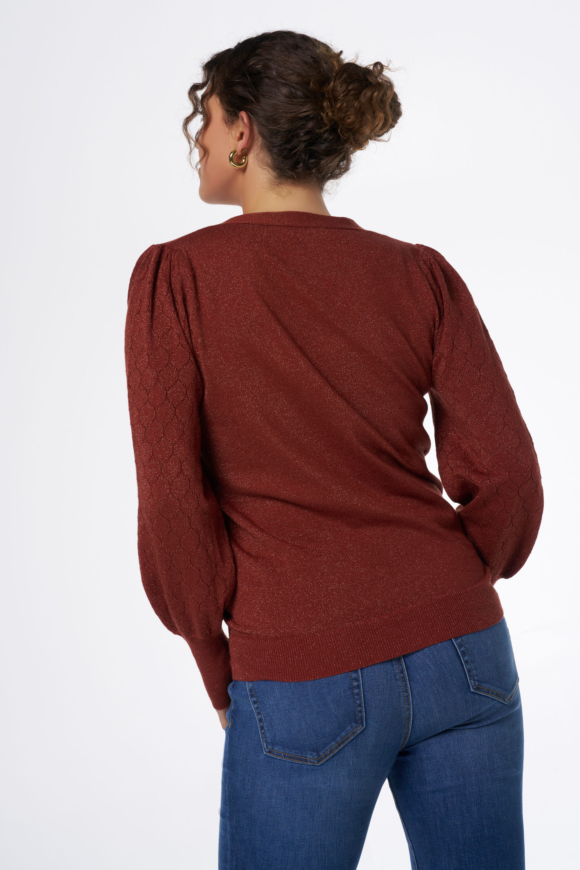 Jersey con purpurina image number 3