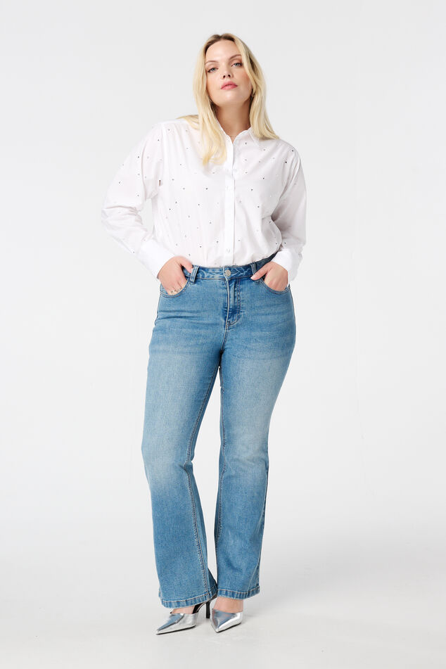 Blusa con tachuelas image number 5