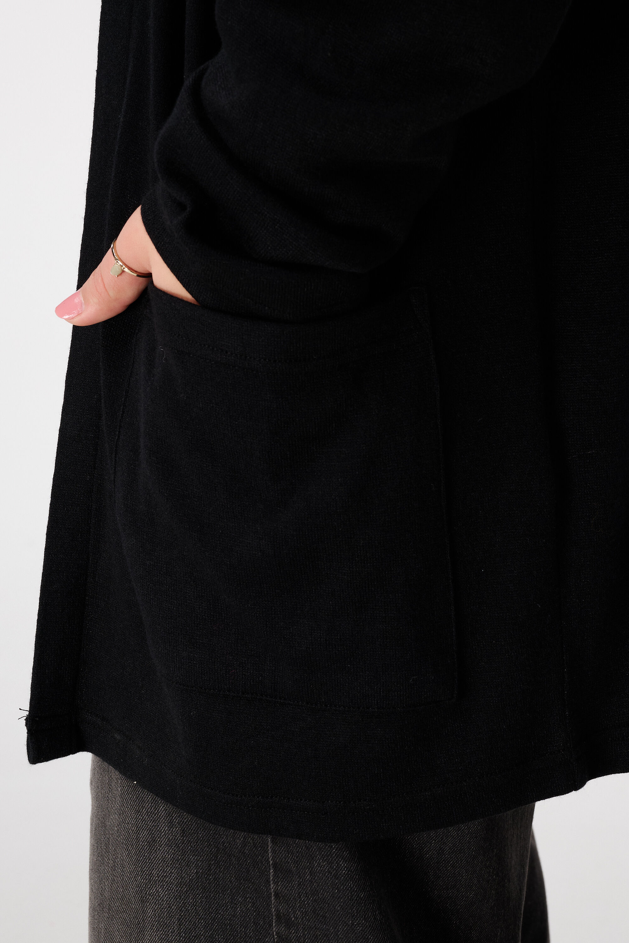 C&aacute;rdigan largo con bolsillos image number 6