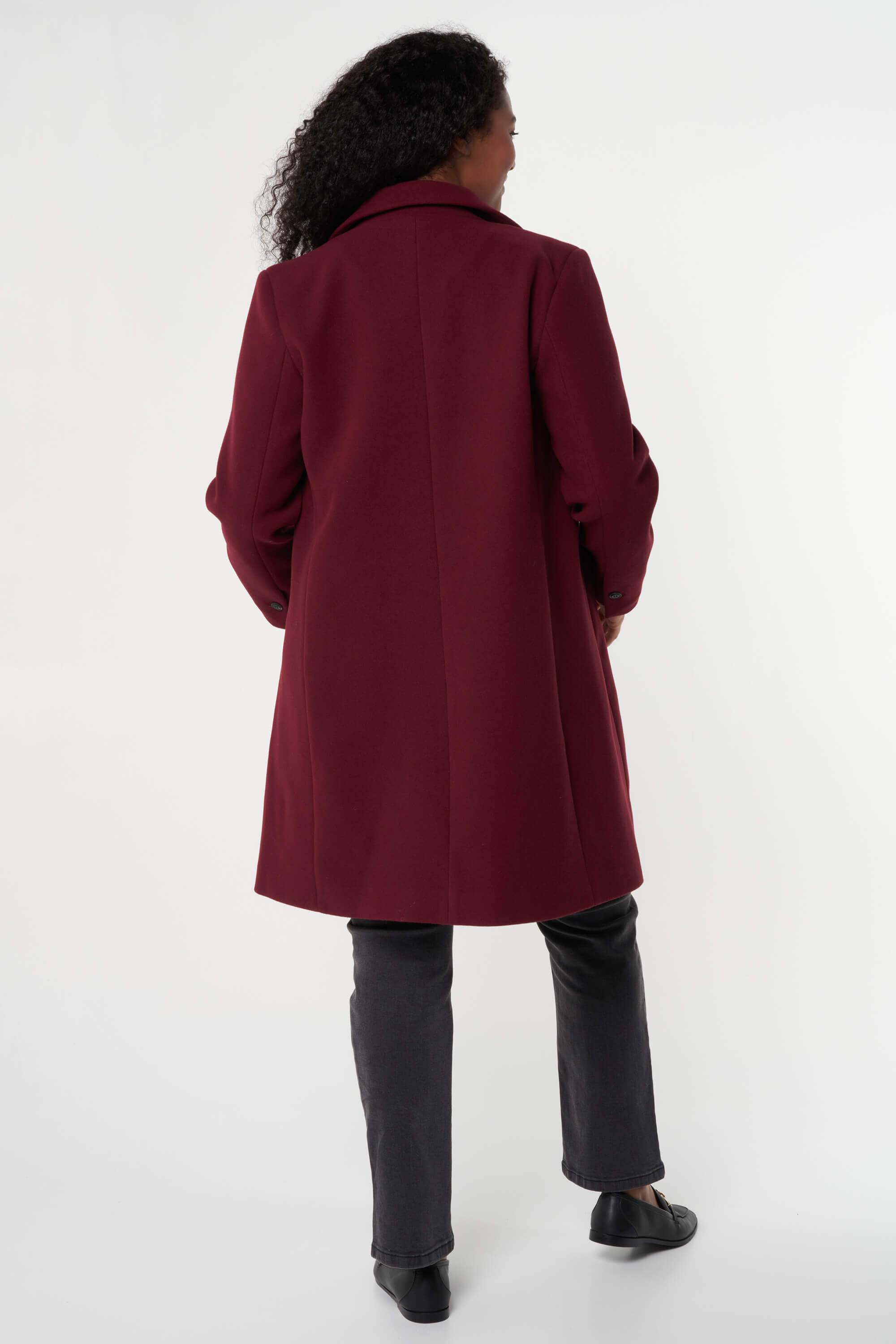 Chaqueta-abrigo abotonado image number 3