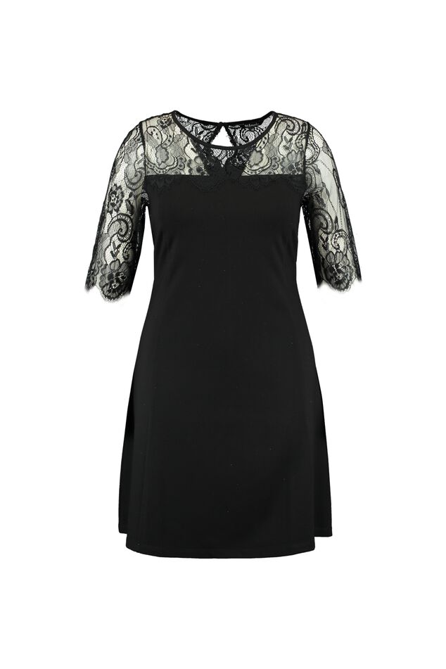 Vestido con encaje image number 2