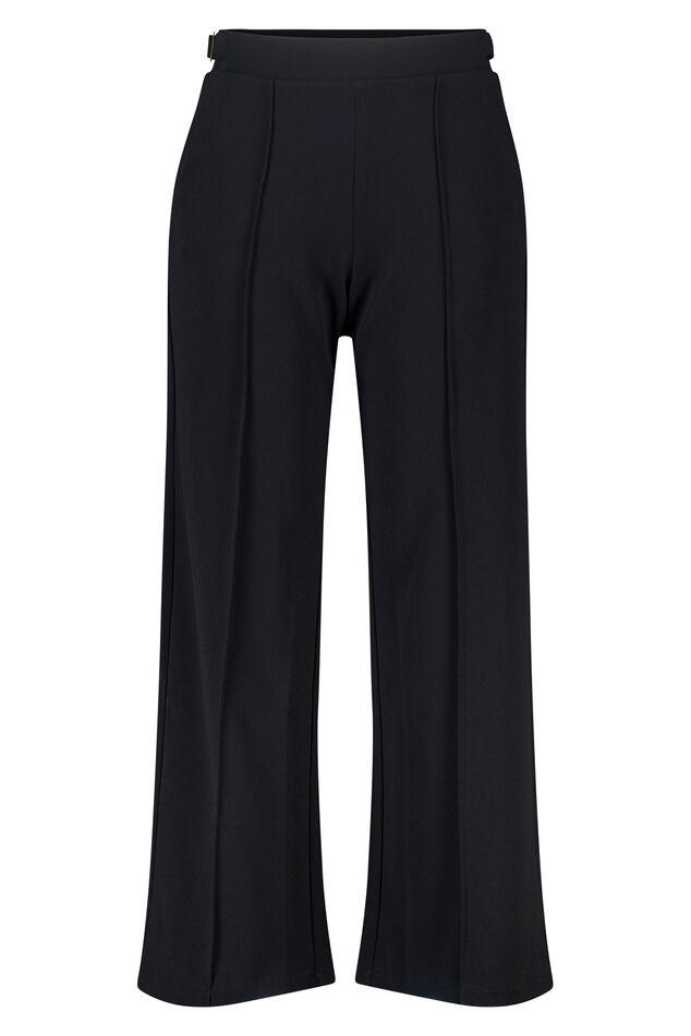 Pantalones de corte recto elásticos image number 1