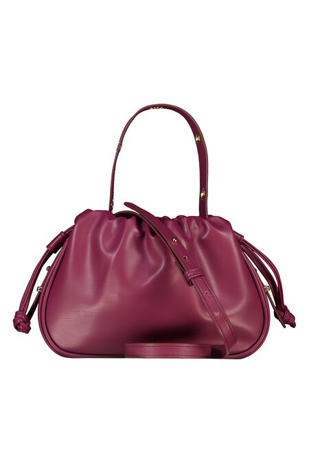 Bolso bandolera de imitación de cuero