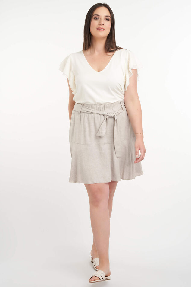 Skorts con cinto image number 6