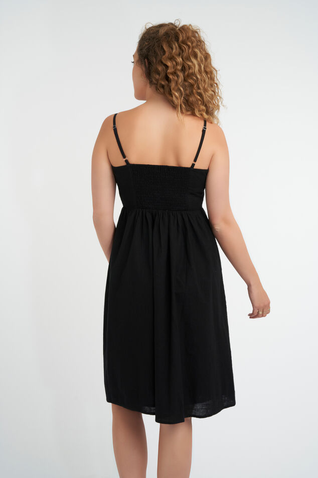 Vestido de botones  image number 4