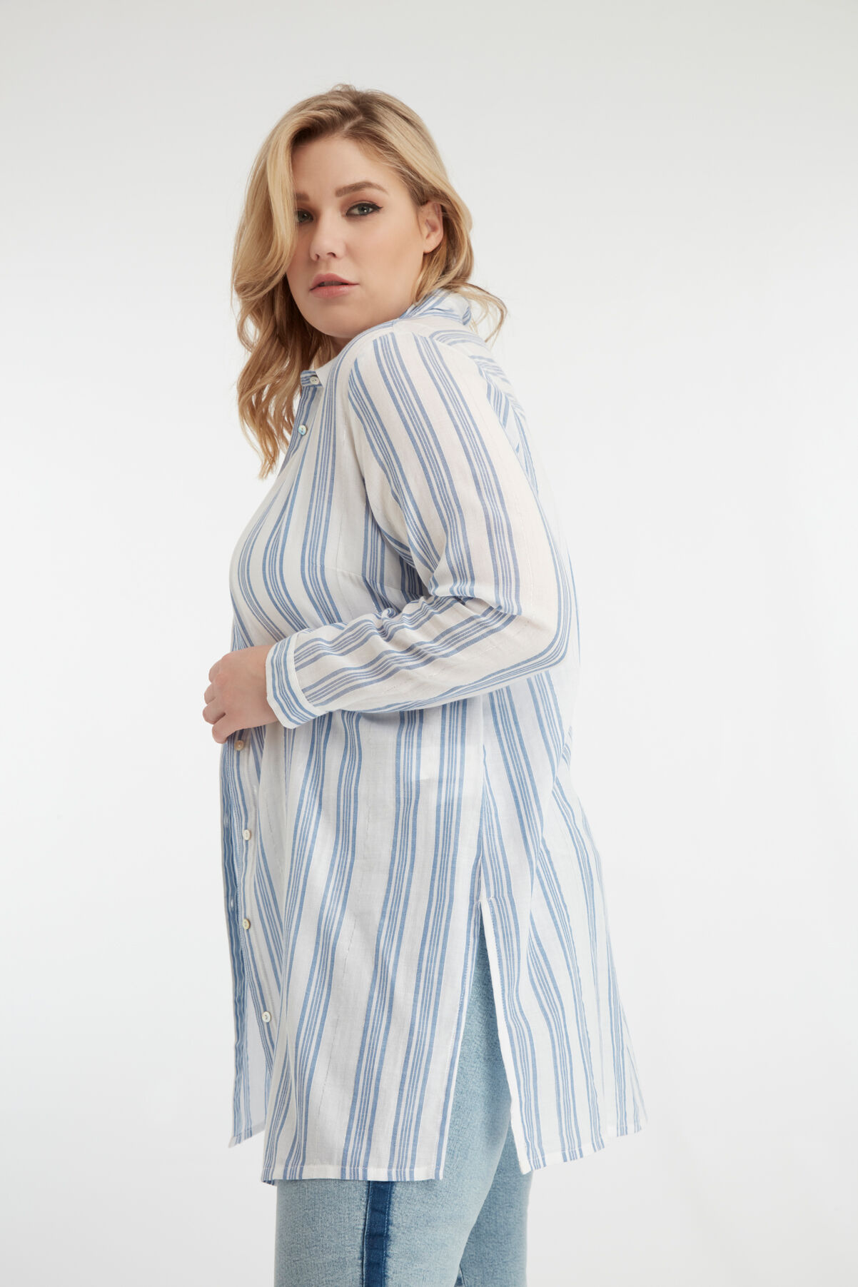 Blusa larga  image number 3