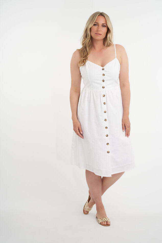Vestido de botones  image number 0
