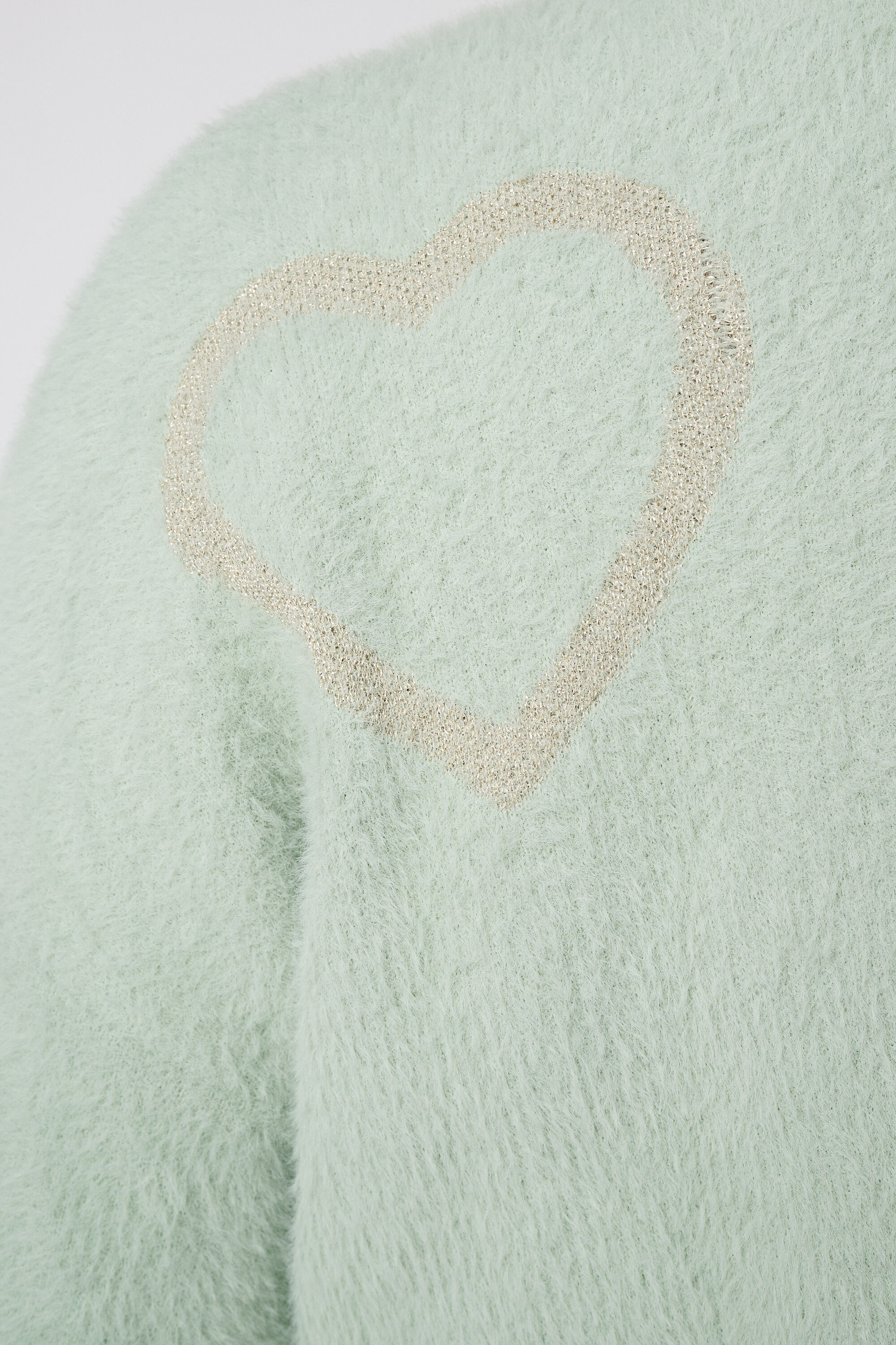 Jersey suave con corazones image number 6