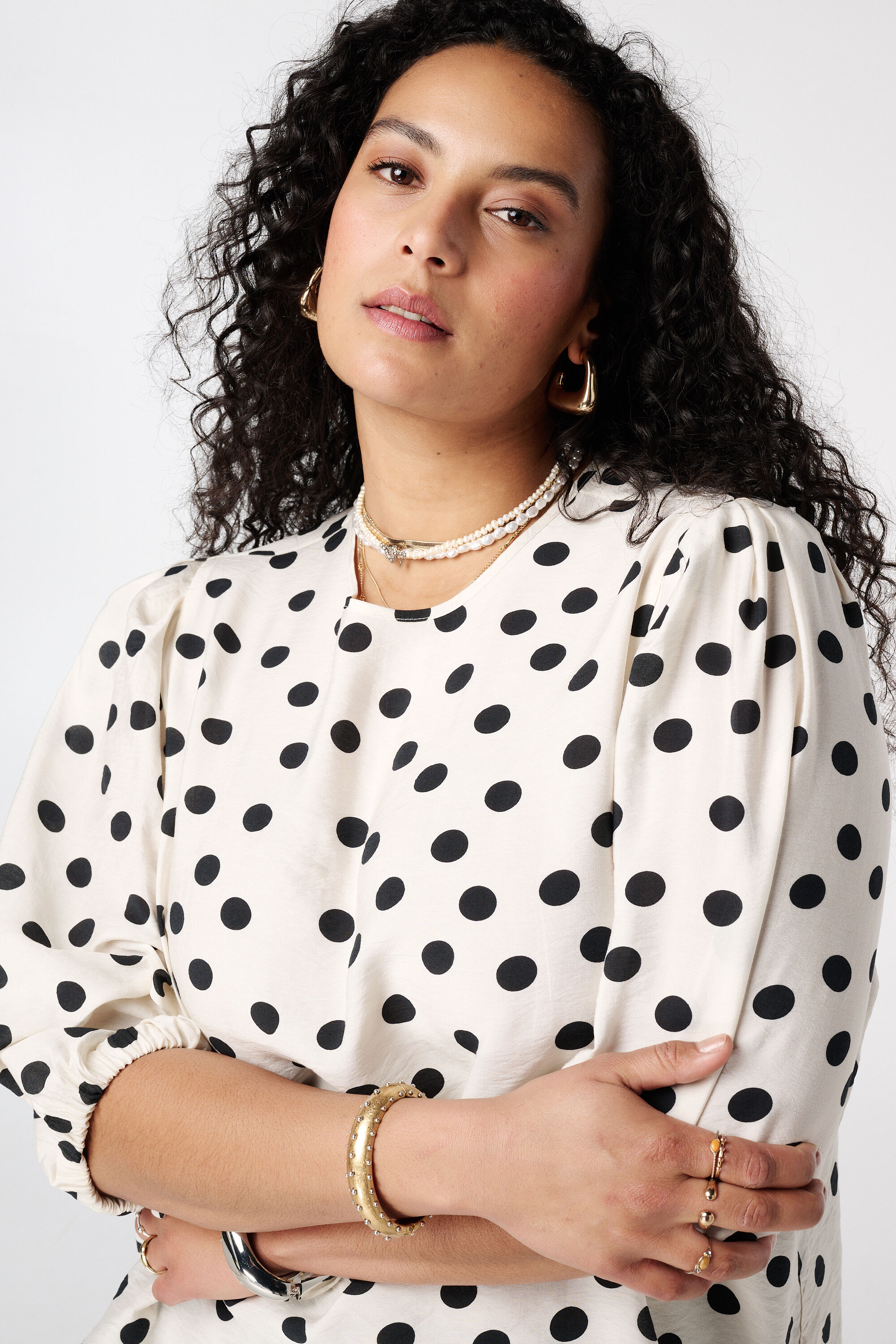 Blusa de lunares image number 4