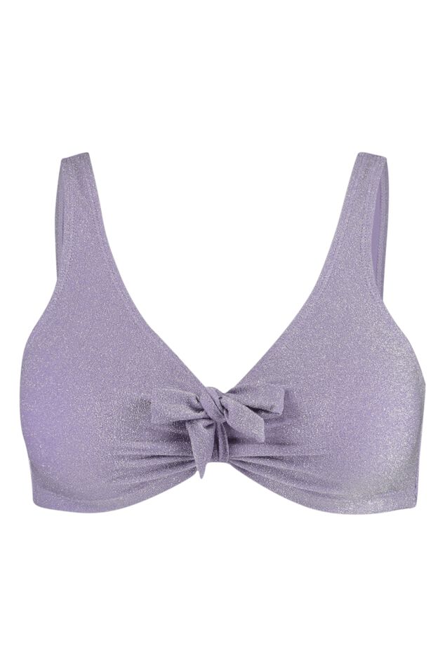 Sujetador de bikini con purpurina image number 2