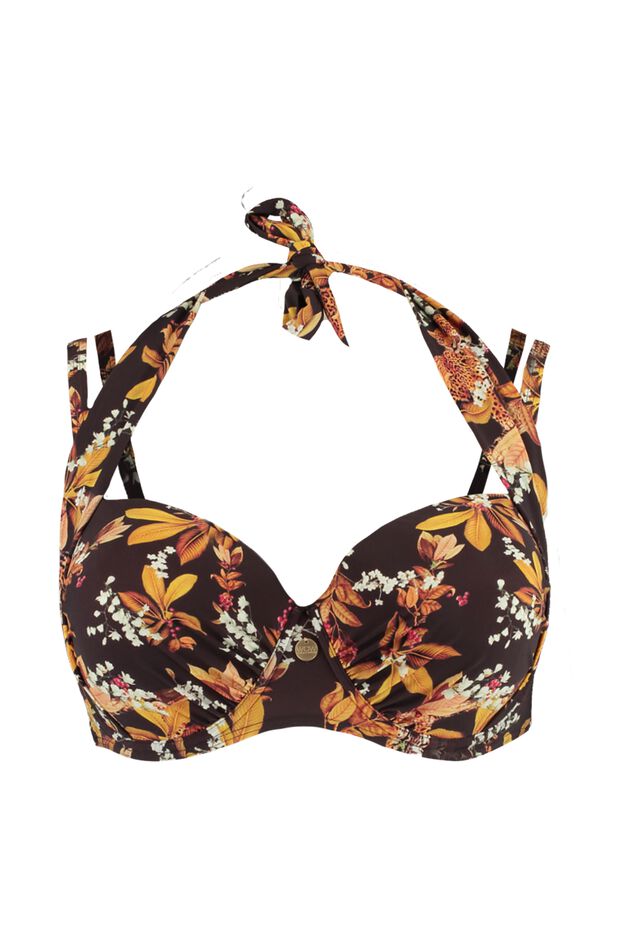 Sujetador de bikini con estampado image number 2