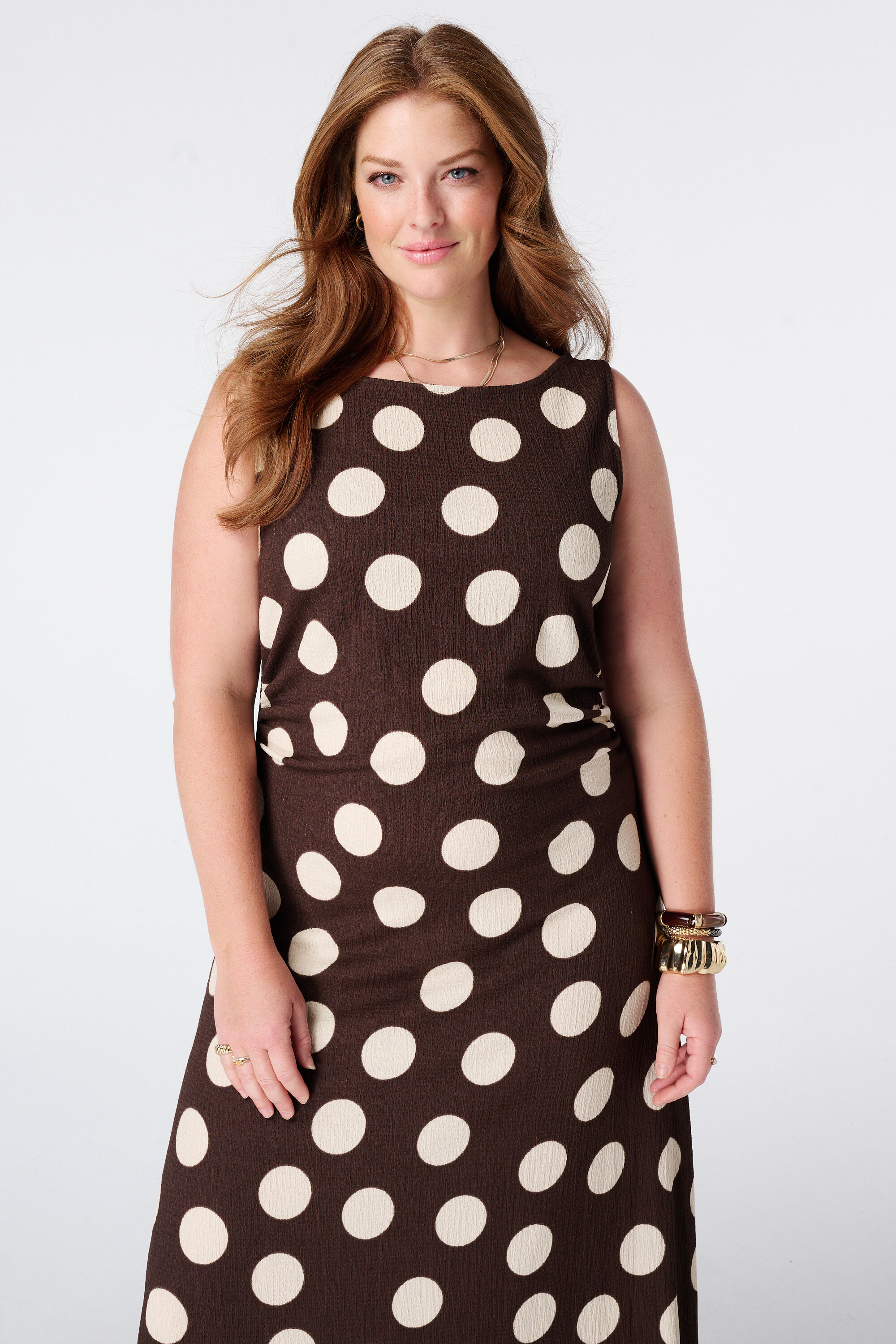 Vestido maxi con estampado image number 4