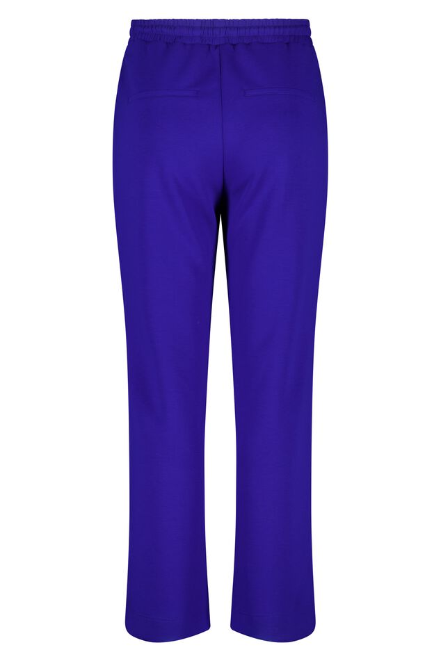 Pantalón con cintura elástica y costura decorativa image number 2