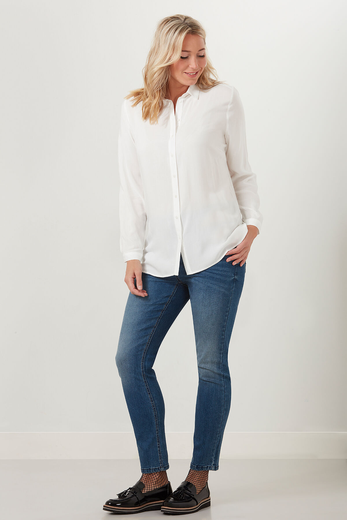 Blusa lisa image number 3