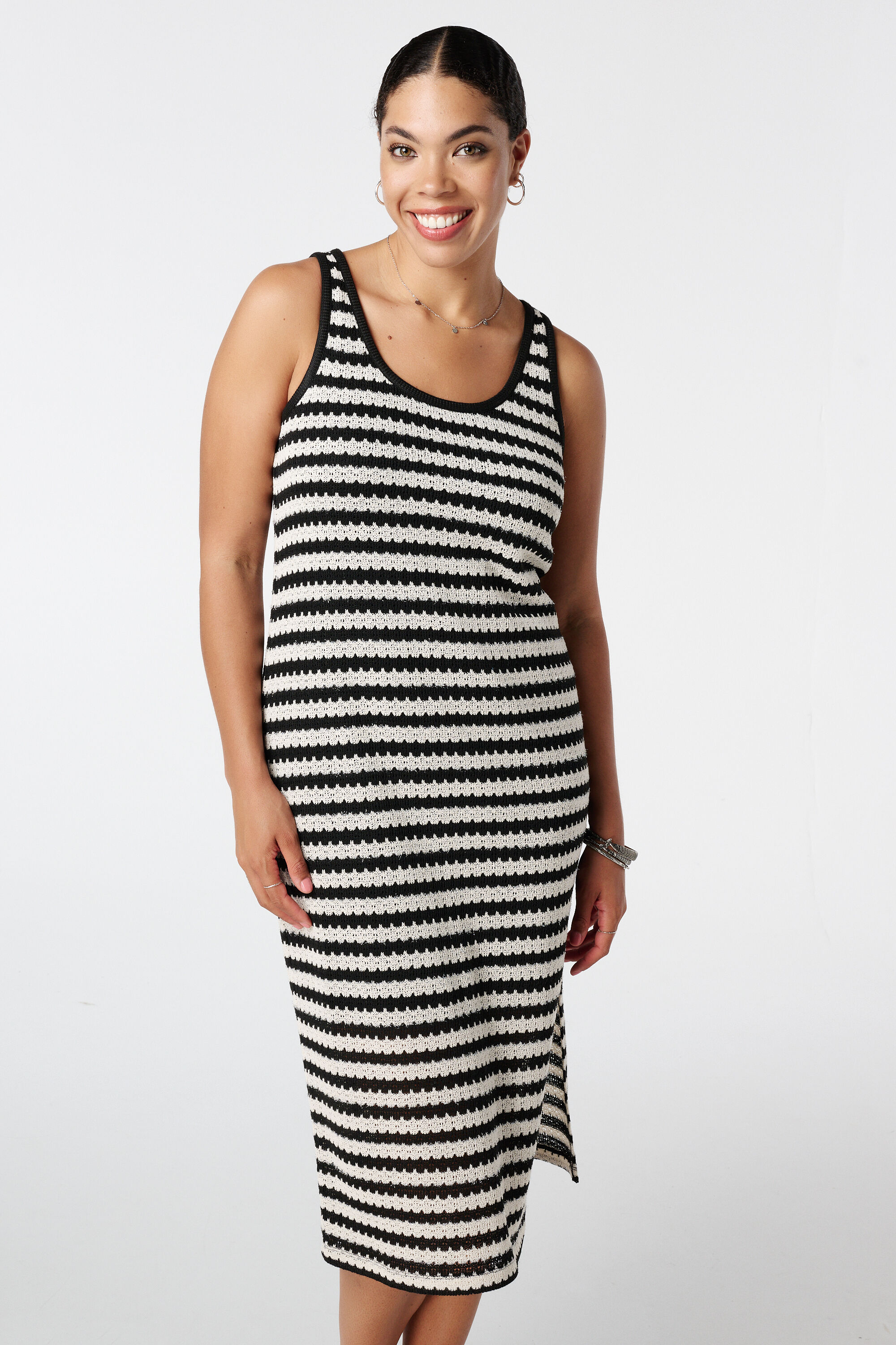 Vestido de rayas image number 5