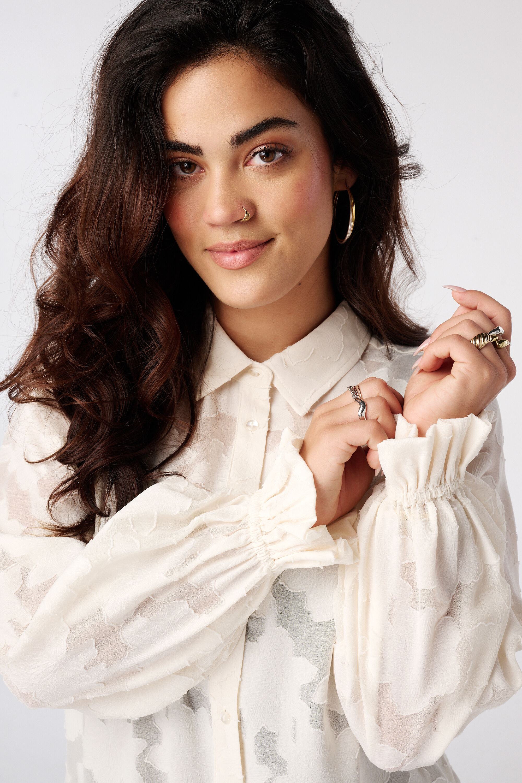 Blusa transparente image number 4